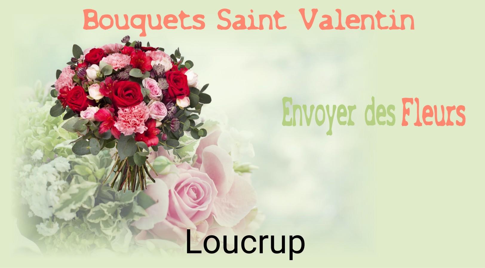 Roses de Saint-Valentin livrées à Loucrup